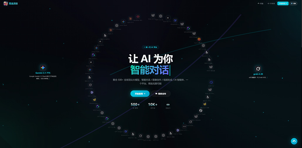 菁选灵创云服务网络架构